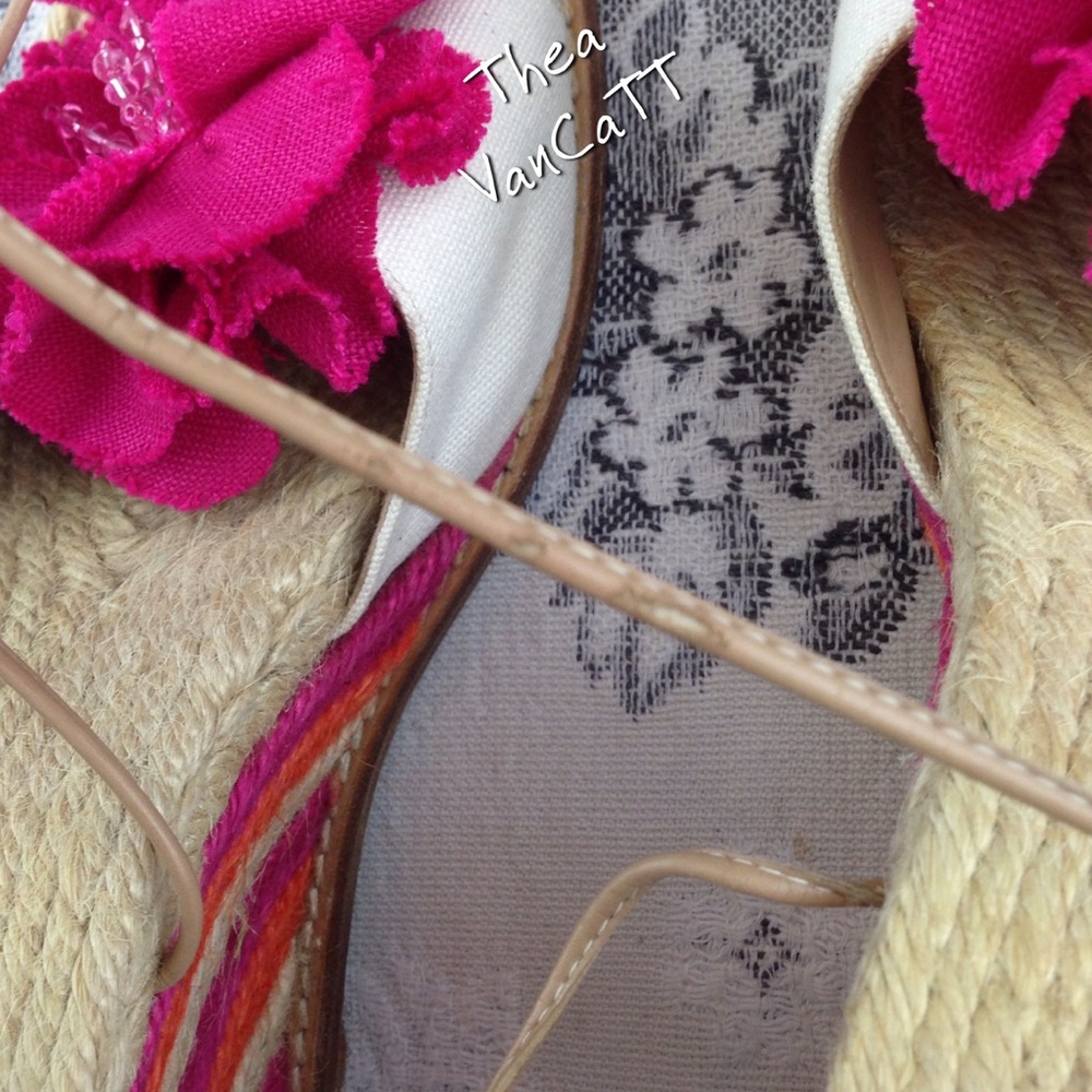 KATE SPADE - Juliette Flower Espadrille Wedges !<3 - Picture 7 of 8